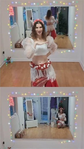 Advent Calendar 2025 - Day 1 - Sandy Maya's Dance being festive #Shorts #Advent