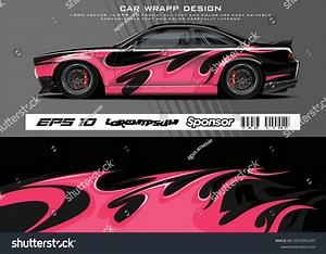 Car Livery Graphic Vector Abstract Grunge Stock Vector (Royalty Free) 2253341197 | Shutterstock