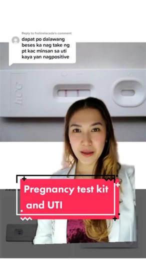 Reply to @frolinelaceda UTI and pregnancy test kit. Been in my draft for so long. Hope this can help you. 😊 #docmj #pregnancy #pregnancytest #pregnancytestkit #UTI Hopefully i wont get banned again after posting 🤯 Hi tiktok!