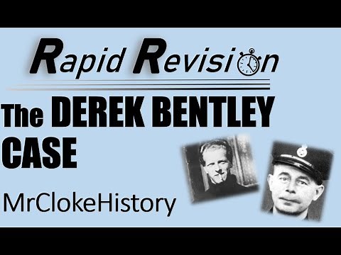 GCSE History Rapid Revision: Crime & Punishment - The Derek Bentley Case