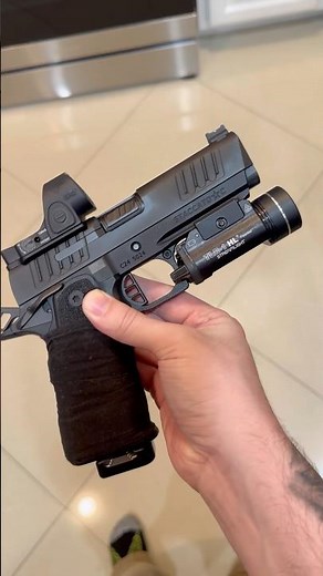 Staccato C 2011 with Trijicon SRO. Great set up. #airsoft #airsoftgun #shorts #shortvideo #staccato