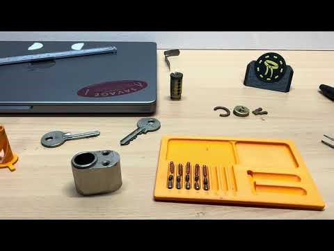 [7] Gutting and reassembly of a Ruko 500 - purple belt lock with gin drivers