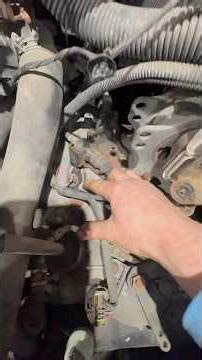 Mitsubishi gallant input shaft speed sensor for the transmission check engine code repair ￼