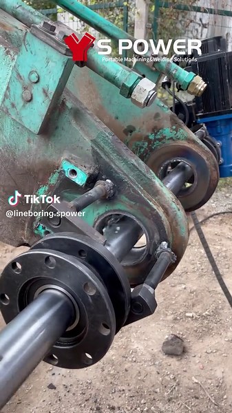 Portable Line Boring Solutions for Heavy Equipment Repair