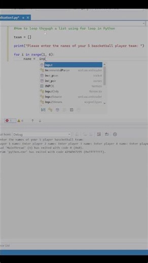 Python for - loop #forloop #coding #python