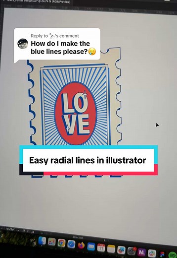 Creating Easy Radial Patterns in Adobe Illustrator