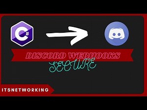 How To Send Secure Webhooks To Discord! (EASY!)