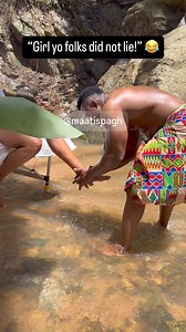 “Girl yo folks did not lie!” 😂 #BookIt #WaterfallMassage #MaatiSpaGhana #MaatispaGH | Maya Gilliam