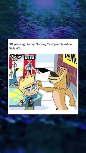 20 years ago today, ‘Johnny Test’ premiered on Kids WB. #johnnytest #cartoonnetwork