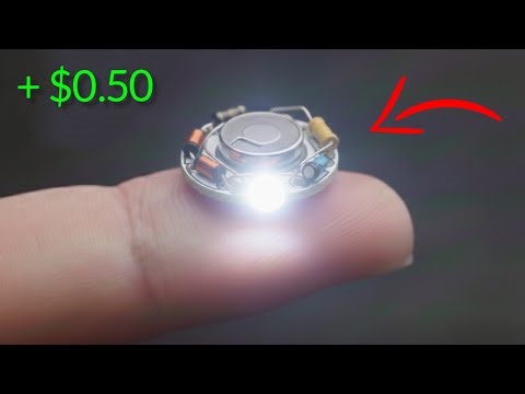 Unbelievable!! I Made the Most Powerful Flashlight with Disposable Parts