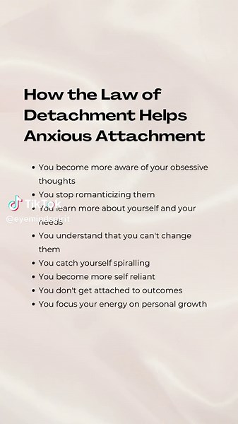 Learning to Detach: Anxious Attachment Style Guide
