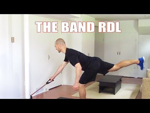 Single Leg RDL with a Band