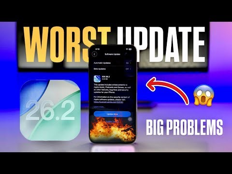 iOS 26.2 Big issues & Problems - iOS 26.2 Worst Update - iOS 26.2.1 Update