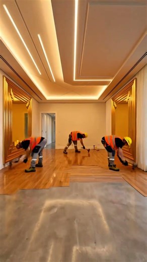 🔥 “This Empty Room Turns Into a Gold Luxury Bedroom in 10 Seconds!”#interiordesign #renovation#shor