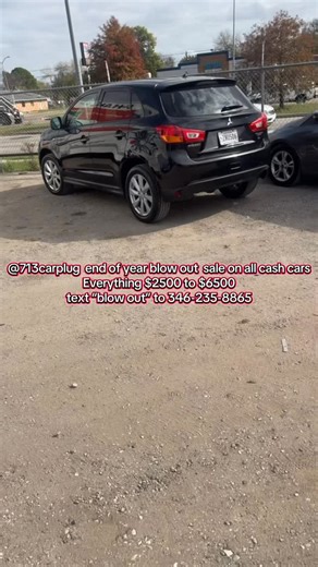 Houston’s #1 CASH CAR PLUG🚗💨🔌 on Instagram: "🚨 TAX SEASON x CAR SEASON 🚨 End of the year blowout sale on ALL cash cars‼️ For the blow out sale text “blow out” to 346-235-8865 File your taxes with 713TaxPlug 💰 Get an advance up to $7,000 (starting Jan 2) get your estimate now‼️ For anybody that files with 713TaxPlug pull up to 713CarPlug & get 🚗 $500 OFF ANY CAR ON THE LOT Your refund = your ride 🔥 Houston, this one’s for YOU. 📲 Text “TAXES” to 346-235-8865 to lock in #713CarPlug #Housto