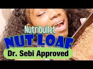 Alkaline Vegan “Nut Loaf” Featuring Nutribullet Combo (Dr. Sebi Approved Recipe)