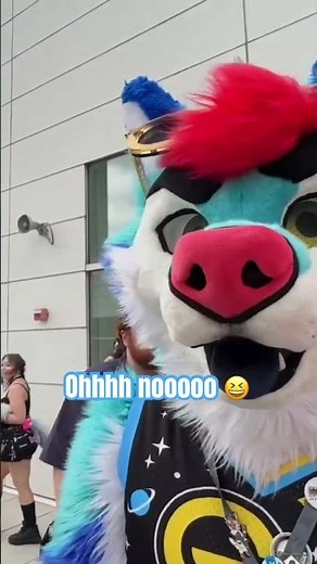 What happens if furries get struck by lightning? ⚡️ 🤔 #furry #protogen #fandom #anthrocon