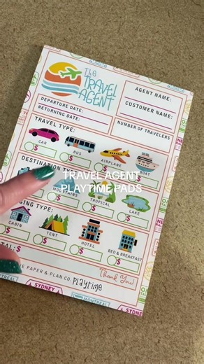 Boost Imagination with Pretend Play Notepads for Kids