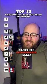 TOP 10 MOST BEAUTIFUL ITALIAN SINGERS OF ALL TIME🔥 #top10 #italiansingers #musicchallenge #viral