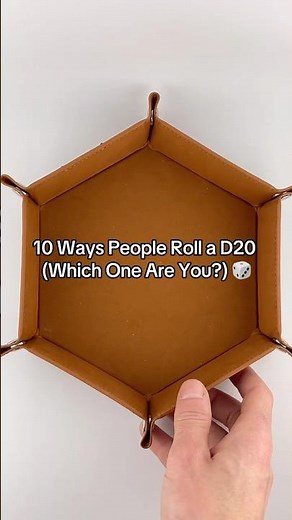 10 Types of D20 Rollers 🎲#diceroll #d20 #dice #list #dnd