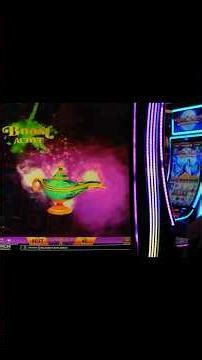 I Got to Rub the Lamp!!! #slot #casino #bonus #lasvegas #genie #lamp