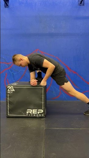 Runner's Lunge (Box Elevated)