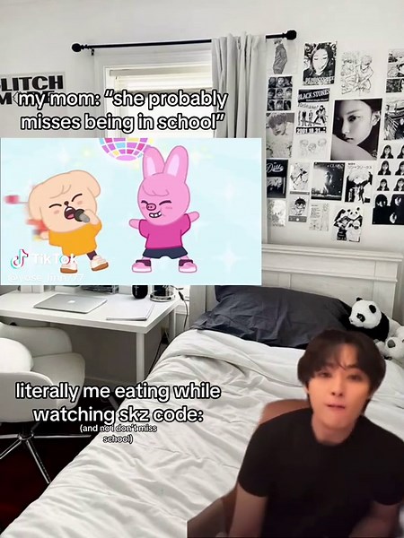 Enjoying SKZ Code: A Snack Break with Stray Kids