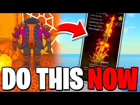 How To COMPLETE HEADLESS HORSEMAN QUEST In Fisch! (GET JACK O BLAZER ROD) Roblox