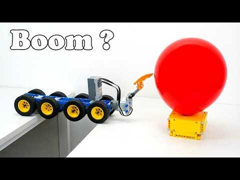 Testing LEGO Car Pop Balloon - Boom or Fail? | Smart Lego