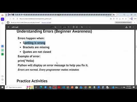 Python for Beginners | Install Python, Write Your First “Hello World” & Learn Variable