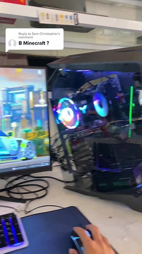 Replying to @Sem Christopher #minecraft #dcomputer