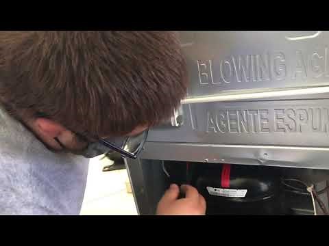 LG filter drier install