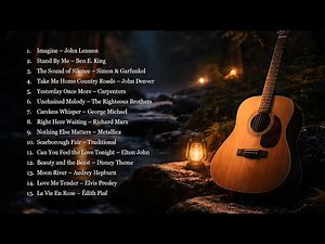 15 Acoustic Guitar Songs – Beautiful Relaxing Acoustic Guitar Instrumentals