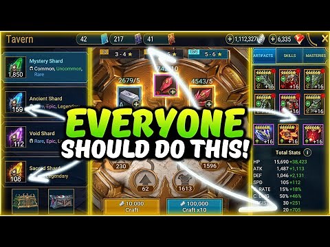 *MUST WATCH* The Top Secret Of Endgame!! Get More Of Everything In Raid Shadow Legends