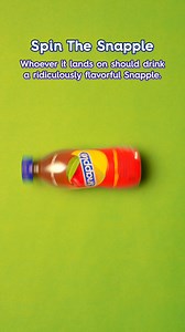 Whoever it lands on should drink a ridiculously flavorful Snapple. | Snapple