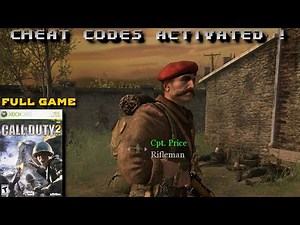 Call of Duty 2 | XBox 360 | Cheat Codes Activated | Full Game | No Talking