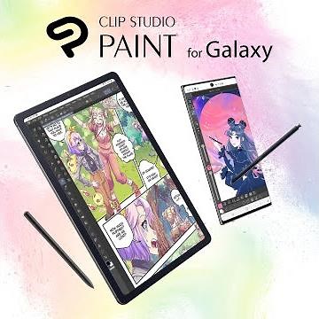 Galaxy users only: Free for 6 months! Clip Studio Paint for Galaxy now available!