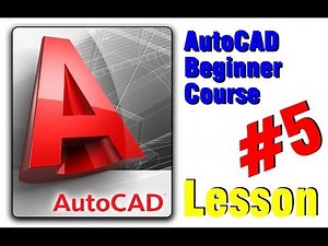 AutoCAD Beginner Course - Dimensions and Text (Lesson 5)