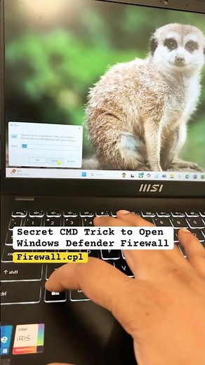 Open Windows Defender Firewall | Tips and Tricks | #techshorts #windows