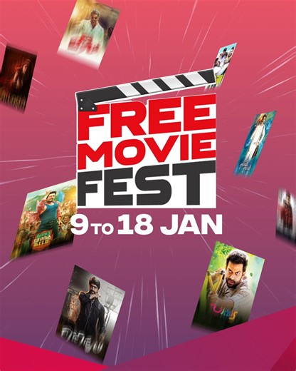 Enjoy 25 hit movies for FREE—only on SunNXT! #SunNXT #FreeMovieFest #25NewMovies #MoviesUnlocked #HolidayBinge #WatchForFree | SUN NXT