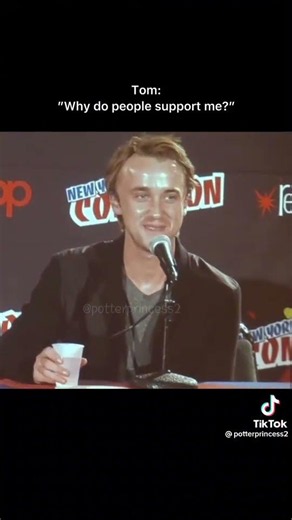Tom Felton talks about his wedding with Daniel Radcliffe #tomfelton #danielradcliffe #drarry #fyp