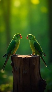 two parrot loved one of them | Beauty of Nature