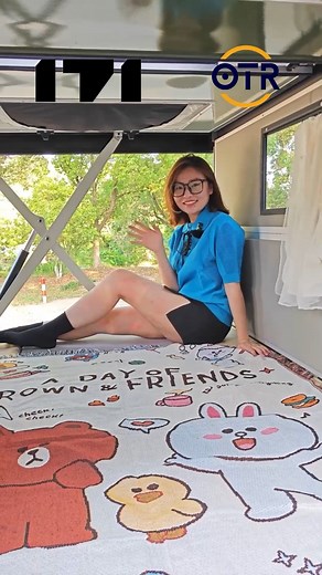 Experience New 2024 Rooftop Tent Outdoor Camping Living SUV Cabin #rooftoptent #RooftopTents #RV #SUV #campervan #fyp #campervanconversion #OEM #foryou | OTR Camper Trailer