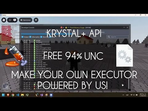 How to make your own Roblox Executor with Krystal+ API (2025)