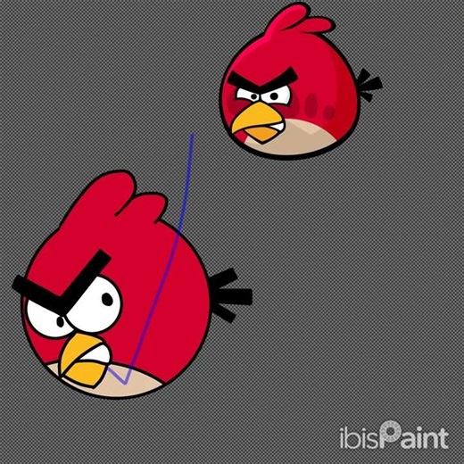 musta parvi speedart #angrybirds #fnf #badpiggies #ibispaintx