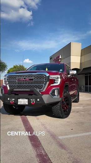 3.5" Lift on a 2021 GMC Sierra 1500 Denali with Fuel Reaction Wheels