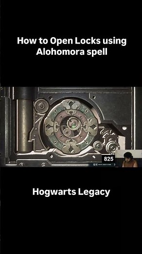 how to open locks using Alohomora spell.