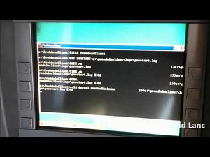 ATM error and reboot / Restart bankomatu s Windows NT