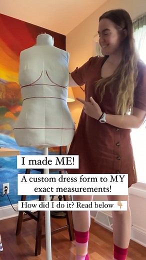 2.3K views · 22 reactions | Ready to make the process of tailoring your clothes a breeze and achieve that perfect fit? Dive into the world of DIY with a custom-fit dress form! We're grateful to @totally_stitchcraft for sharing this inspiring content https://patterns.bootstrapfashion.com/diy-dress-form-sewing-pattern.html Become part of our community and grab your personalized DIY mannequin sewing pattern! Click the link | BootstrapFashion | Facebook
