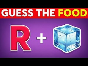 🍔 Guess the Food by Emoji 🍕 | Emoji Food Quiz Challenge (Hard & Fun!)